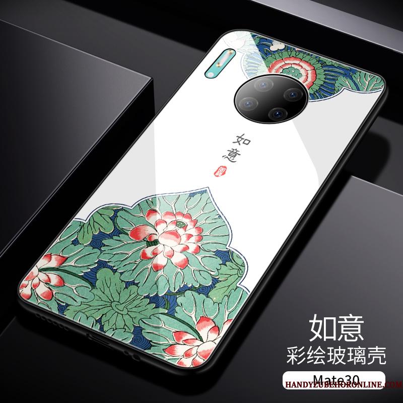 Huawei Mate 30 Kinesisk Stil Af Personlighed Telefon Etui Beskyttelse Alt Inklusive Cover Anti-fald