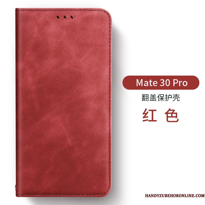 Huawei Mate 30 Pro Anti-fald Etui Af Personlighed Alt Inklusive Læder Kreativ Telefon