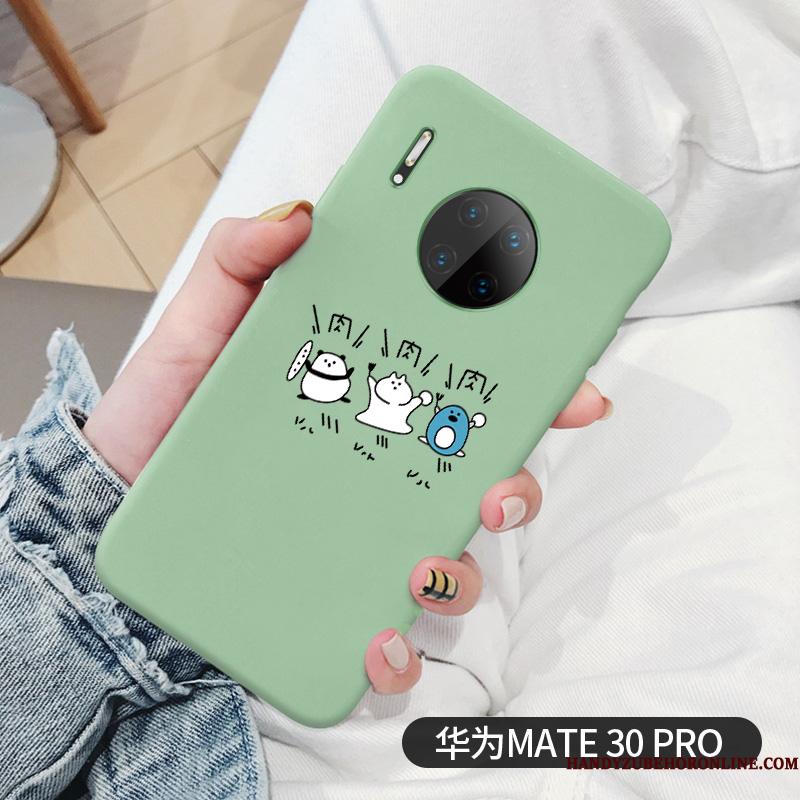 Huawei Mate 30 Pro Etui Hund Nubuck Anti-fald Blød Ny Elskeren Kreativ