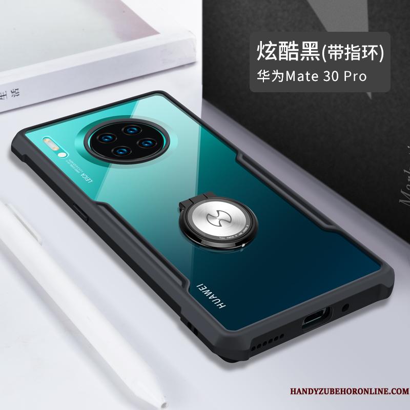 Huawei Mate 30 Pro High End Silikone Etui Alt Inklusive Anti-fald Rød Cover