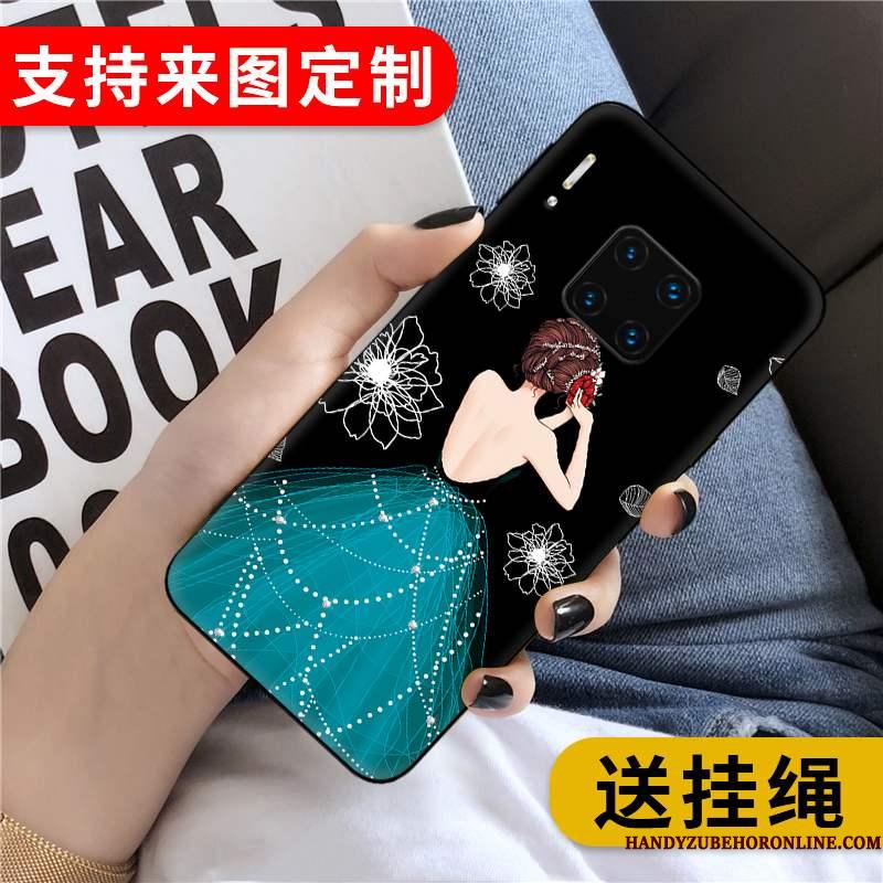 Huawei Mate 30 Rs Anti-fald Telefon Etui Cover Beskyttelse Gul