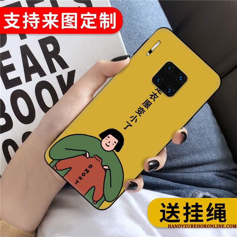 Huawei Mate 30 Rs Anti-fald Telefon Etui Cover Beskyttelse Gul