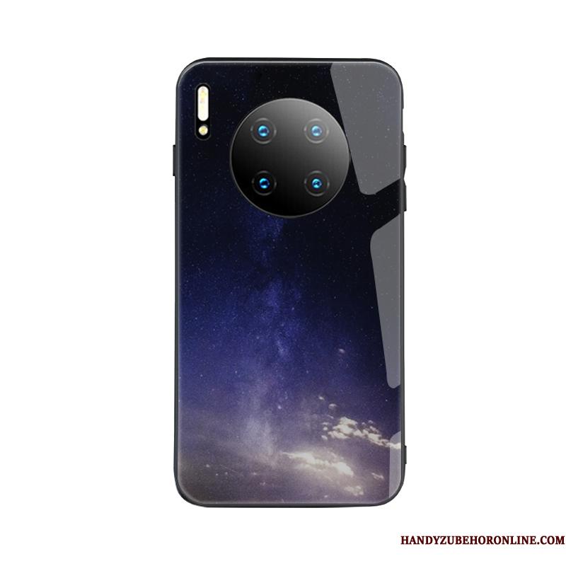 Huawei Mate 30 Spejl Telefon Etui Glas Super Vind Lyse Af Personlighed