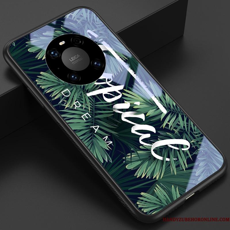 Huawei Mate 40 Etui Glas Kreativ Af Personlighed Simple Blød Anti-fald Cover
