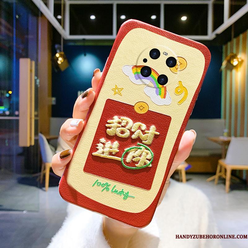 Huawei Mate 40 Pro Beskyttelse Telefon Etui Elskeren Kreativ Silikone Wealth Ny