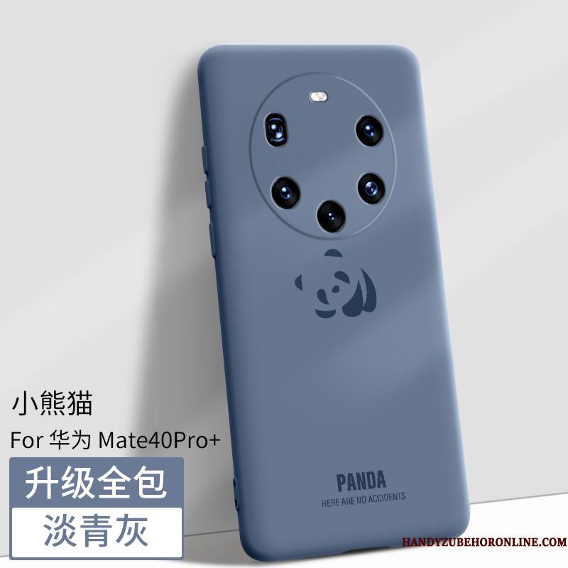 Huawei Mate 40 Pro+ Etui Ny Magnetisk Silikone Telefon Anti-fald Sort