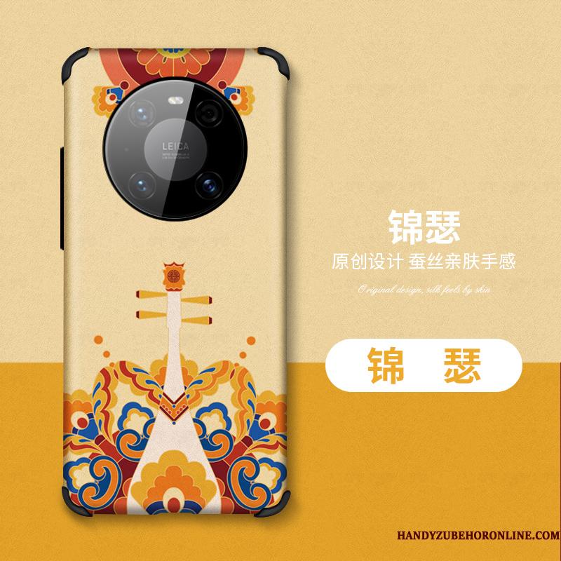 Huawei Mate 40 Pro Etui Vintage Anti-fald Blød Cover Kreativ Net Red Af Personlighed
