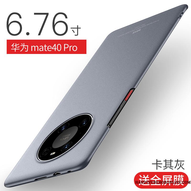 Huawei Mate 40 Pro Ramme Telefon Etui Beskyttelse Anti-fald Hård Blå Af Personlighed