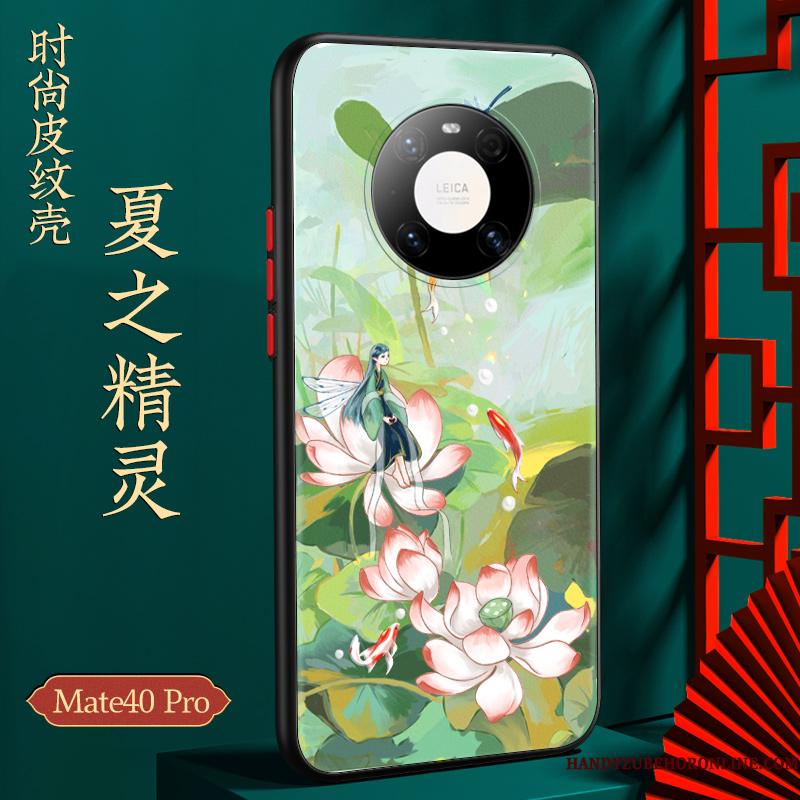 Huawei Mate 40 Pro Silikone Alt Inklusive Kreativ Telefon Etui Cover Beskyttelse Af Personlighed