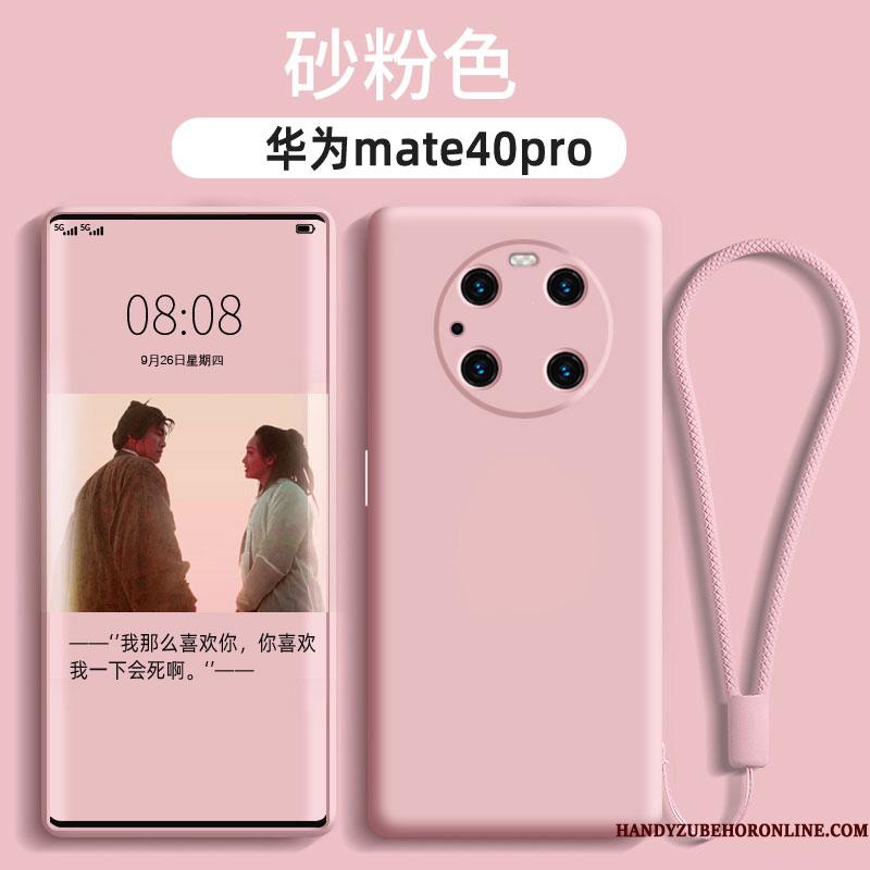 Huawei Mate 40 Pro Silikone Cover Alt Inklusive Anti-fald Beskyttelse Telefon Etui Blød