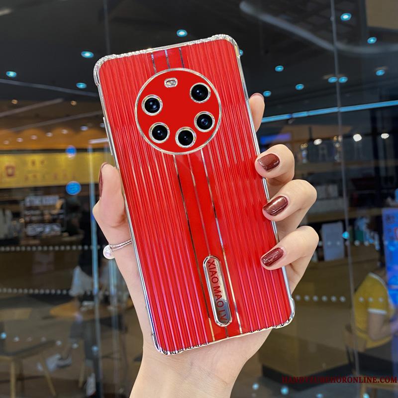 Huawei Mate 40 Pro+ Telefon Etui Orange Trendy Kreativ Anti-fald Ny Af Personlighed