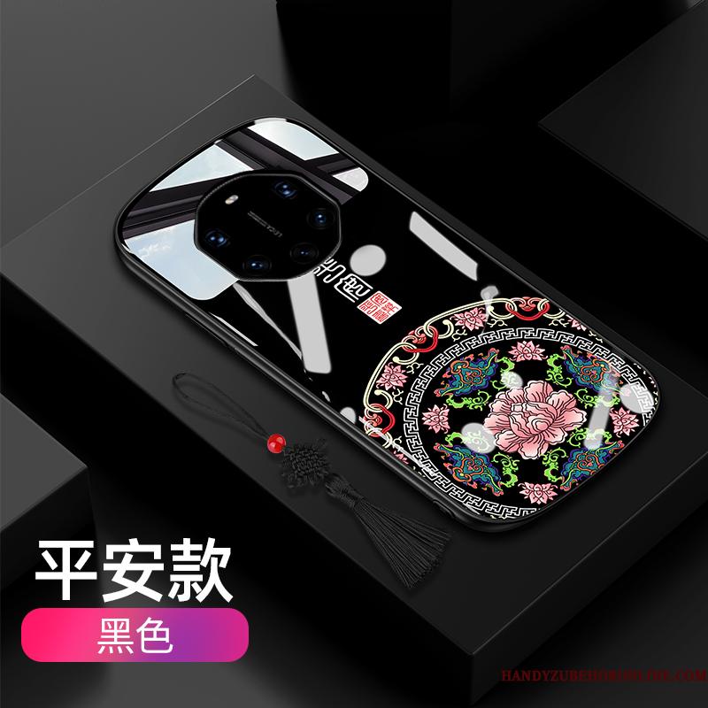 Huawei Mate 40 Rs Etui Tynd Kinesisk Stil Ny Alt Inklusive Net Red Cover Silikone