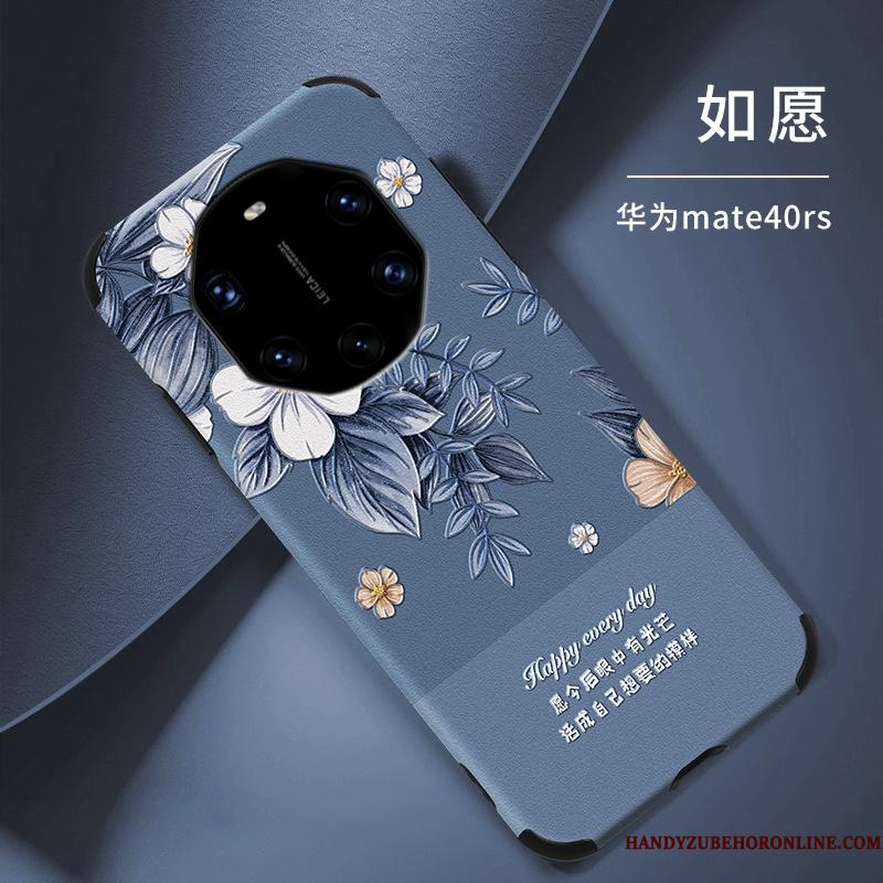 Huawei Mate 40 Rs Silke Cover Mønster Trend Beskyttelse Telefon Etui Let Tynd