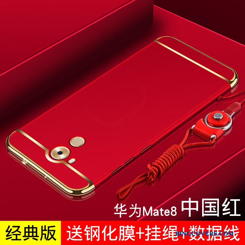 Huawei Mate 8 Cover Anti-fald Hård Nubuck Etui Telefon Beskyttelse