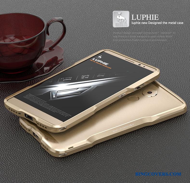 Huawei Mate 8 Metal Telefon Etui Anti-fald Kreativ Ramme Trend Tilbehør