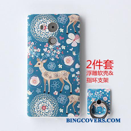 Huawei Mate 8 Telefon Etui Cover Alt Inklusive Relief Beskyttelse Malet Silikone-etui
