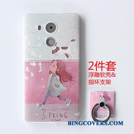 Huawei Mate 8 Telefon Etui Cover Alt Inklusive Relief Beskyttelse Malet Silikone-etui