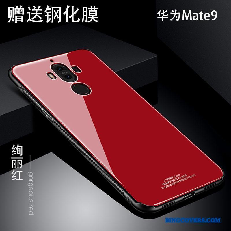Huawei Mate 9 Af Personlighed Anti-fald Metal Telefon Etui Sort Kreativ Cover