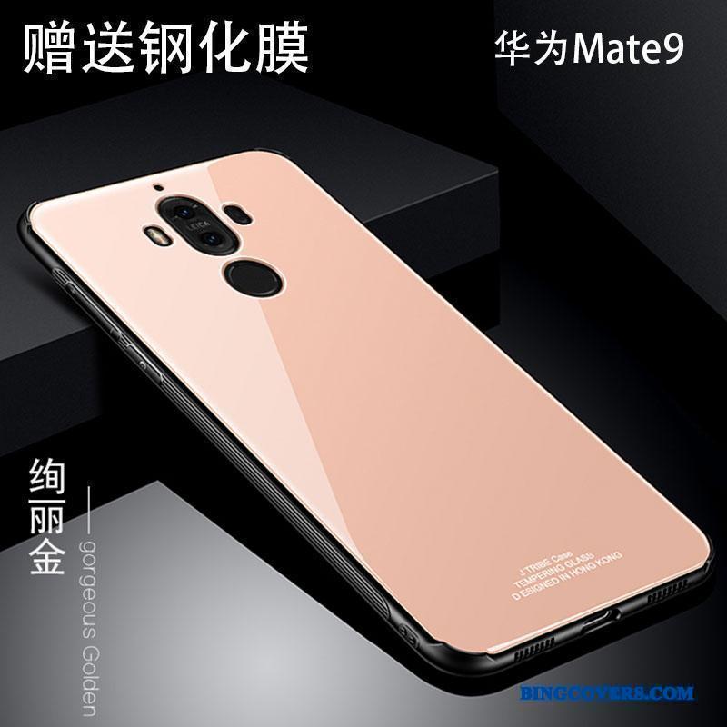 Huawei Mate 9 Af Personlighed Anti-fald Metal Telefon Etui Sort Kreativ Cover
