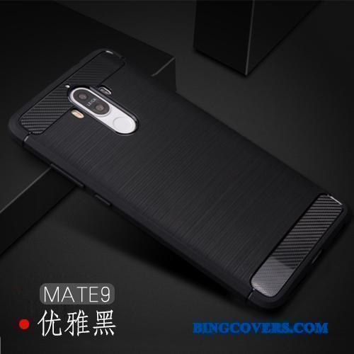 Huawei Mate 9 Alt Inklusive Beskyttelse Silikone Anti-fald Trend Grå Etui