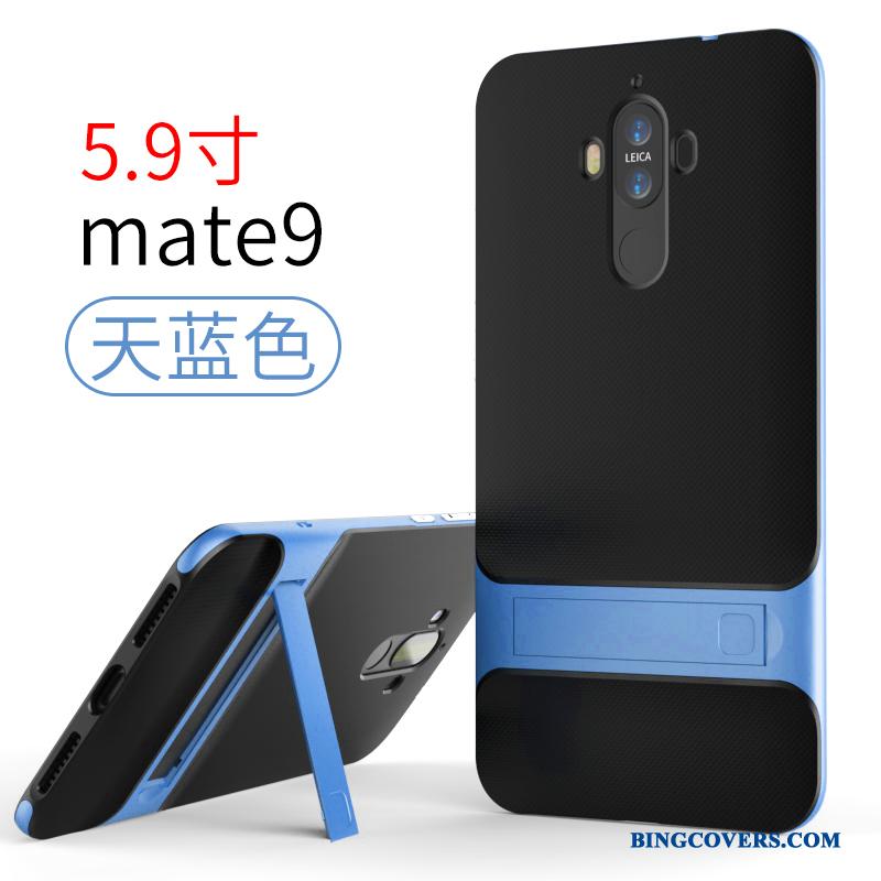 Huawei Mate 9 Alt Inklusive Silikone Luksus Telefon Etui Elegante Guld Af Personlighed