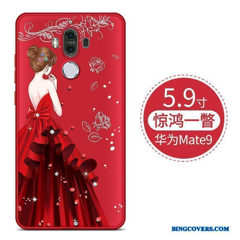 Huawei Mate 9 Anti-fald Telefon Etui Kreativ Alt Inklusive Cover Sort Af Personlighed