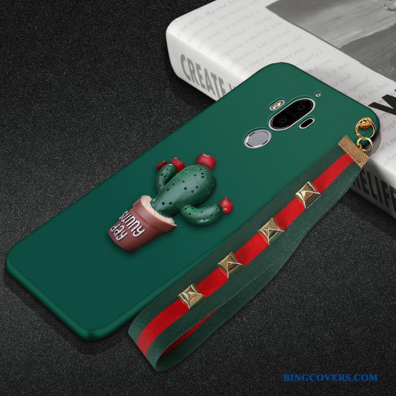 Huawei Mate 9 Beskyttelse Cover Anti-fald Hængende Ornamenter Silikone Telefon Etui Alt Inklusive