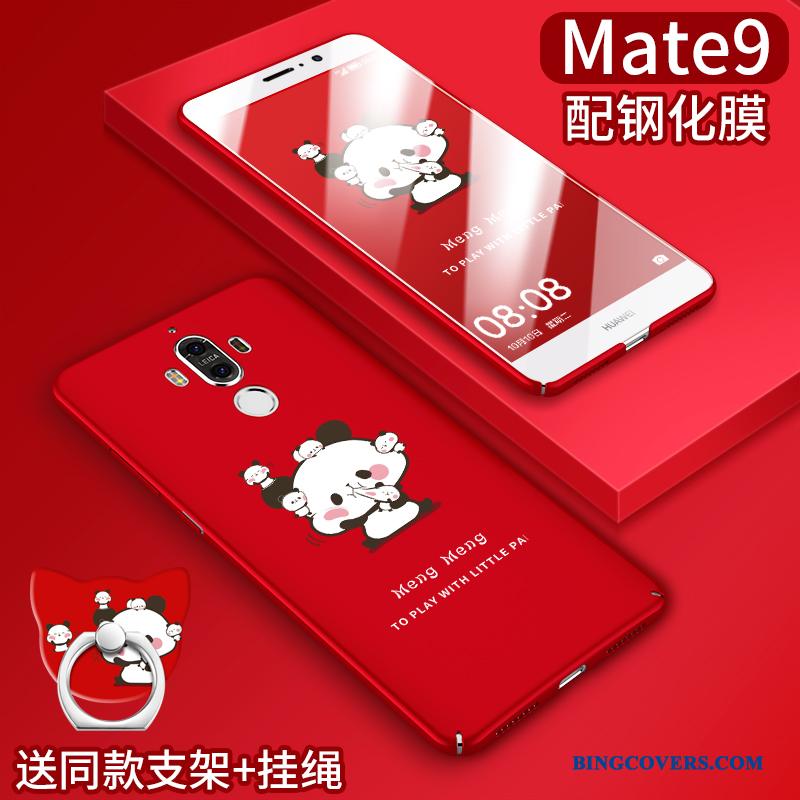 Huawei Mate 9 Beskyttelse Cover Telefon Etui Anti-fald Rød Kreativ Silikone