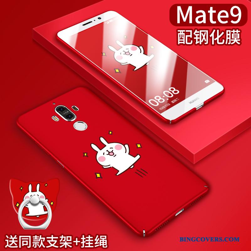 Huawei Mate 9 Beskyttelse Cover Telefon Etui Anti-fald Rød Kreativ Silikone