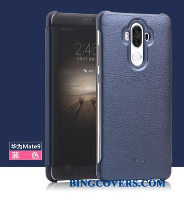 Huawei Mate 9 Beskyttelse Folio Telefon Etui Tynd Cover Vækstdvale Business