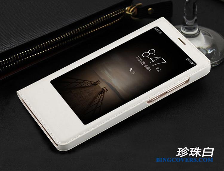 Huawei Mate 9 Beskyttelse Lyserød Lædertaske Silikone Anti-fald Alt Inklusive Telefon Etui