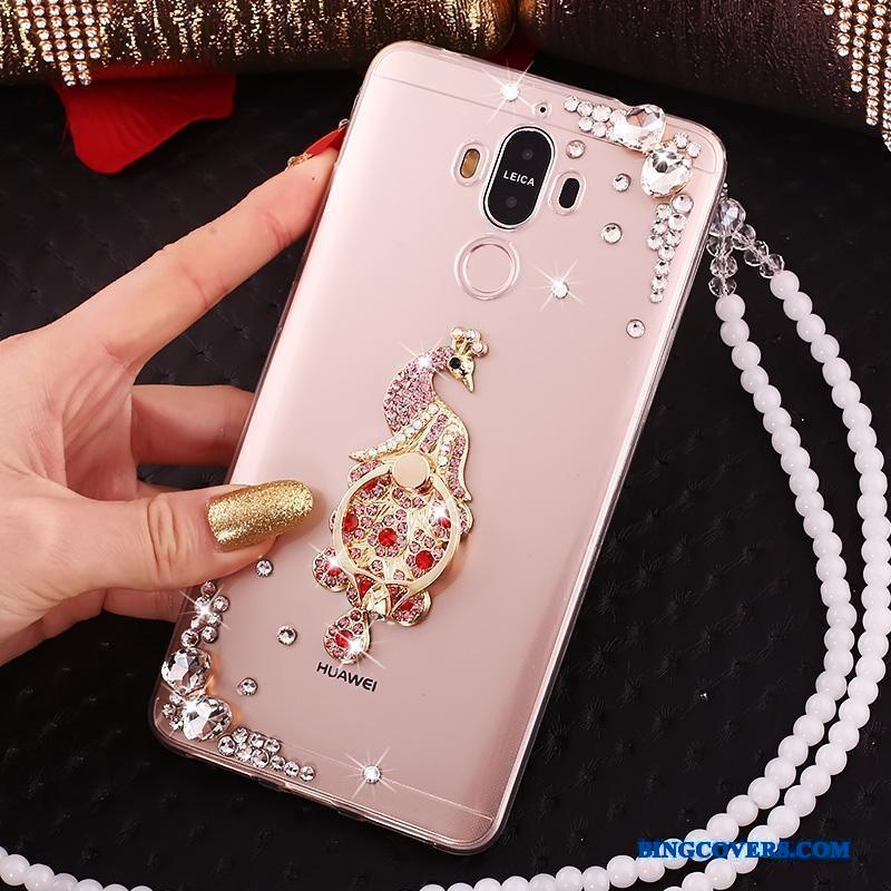 Huawei Mate 9 Beskyttelse Spænde Telefon Etui Hængende Ornamenter Anti-fald Silikone Ring