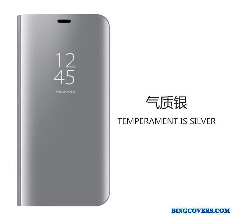 Huawei Mate 9 Beskyttelse Vækstdvale Cover Clamshell Telefon Etui Guld Spejl