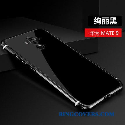 Huawei Mate 9 Blå Telefon Etui Metal Cover Kreativ Trendy