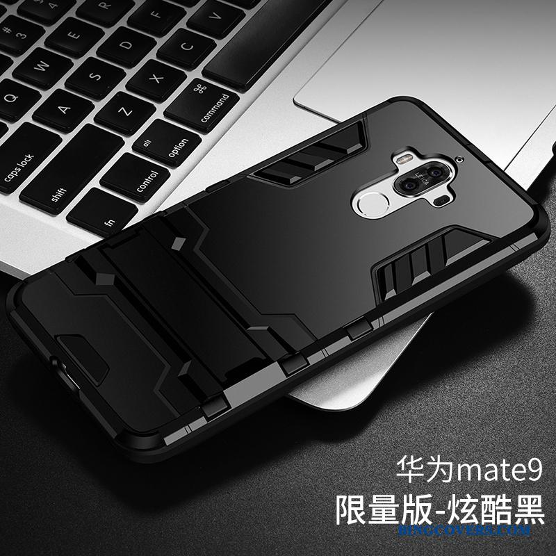 Huawei Mate 9 Blød Alt Inklusive Silikone Anti-fald Telefon Etui Beskyttelse Rød