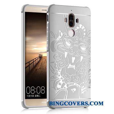 Huawei Mate 9 Cover Simple Etui Nubuck Silikone Telefon Trend
