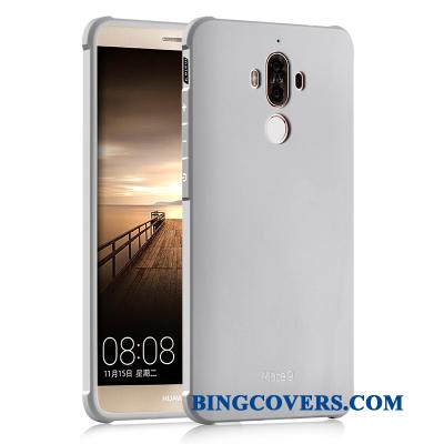 Huawei Mate 9 Cover Simple Etui Nubuck Silikone Telefon Trend