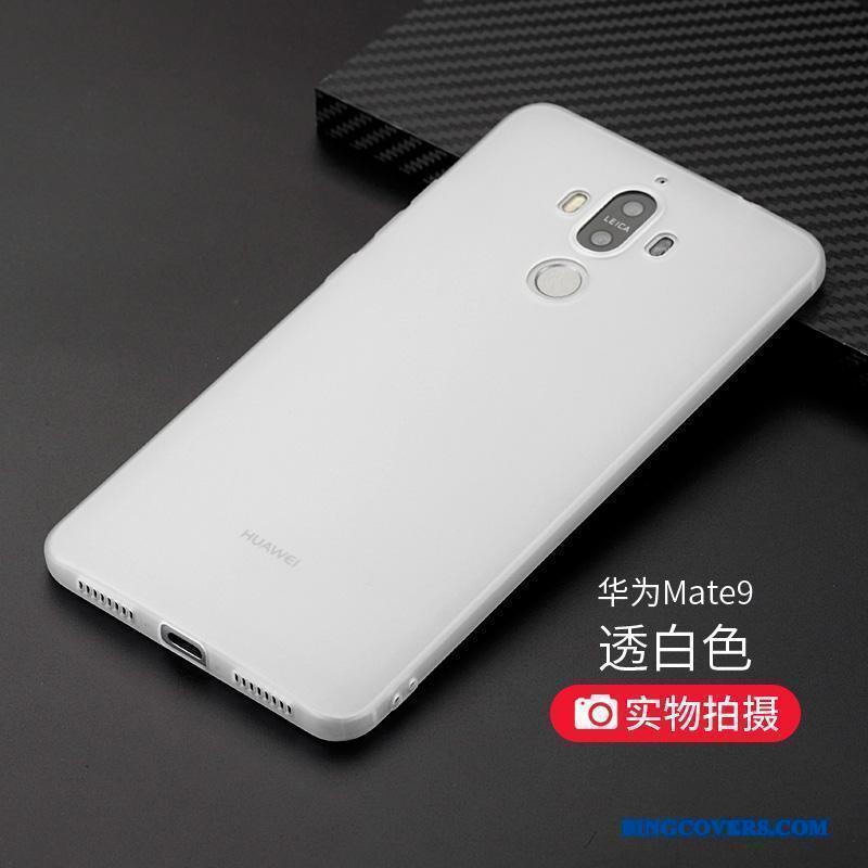 Huawei Mate 9 Etui Beskyttelse Sort Anti-fald Cover Nubuck Simple Trend