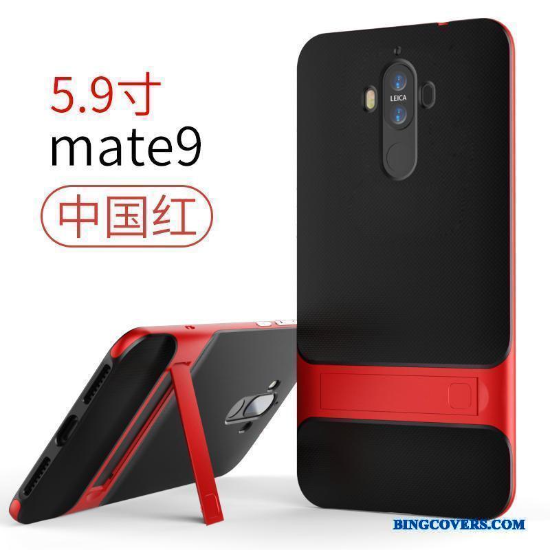 Huawei Mate 9 Etui Kreativ Nubuck Blød Af Personlighed Lyseblå Cover Anti-fald