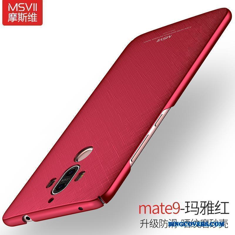 Huawei Mate 9 Etui Mønster Telefon Beskyttelse Cover Anti-fald Sort