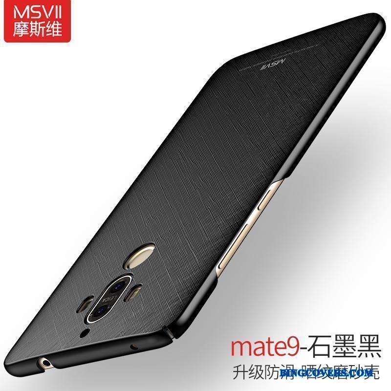 Huawei Mate 9 Etui Mønster Telefon Beskyttelse Cover Anti-fald Sort