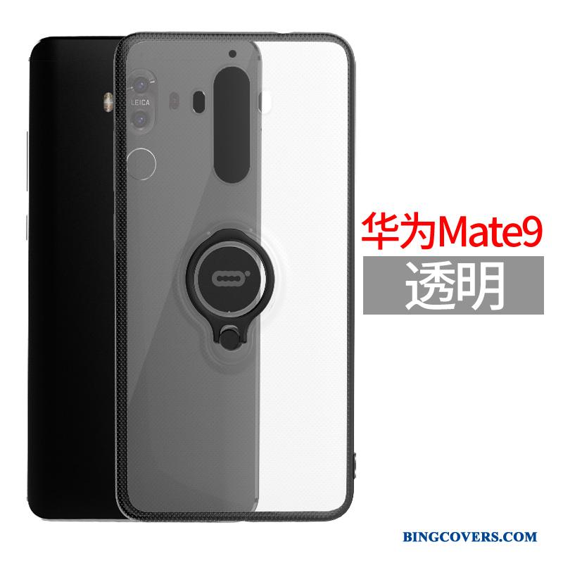 Huawei Mate 9 Etui Ring Grøn Support Knapper Cover Beskyttelse Silikone