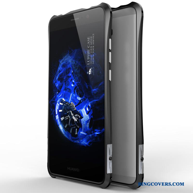 Huawei Mate 9 Guld Beskyttelse Cover Etui Metal Telefon Ramme