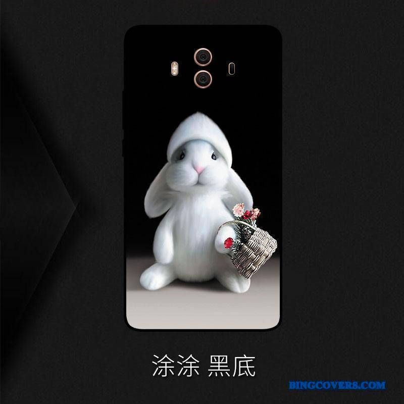 Huawei Mate 9 Kreativ Af Personlighed Telefon Etui Ny Silikone Sort Anti-fald