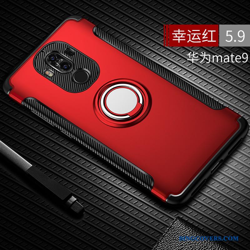 Huawei Mate 9 Mørkeblå Silikone Alt Inklusive Anti-fald Telefon Etui Cover Kreativ