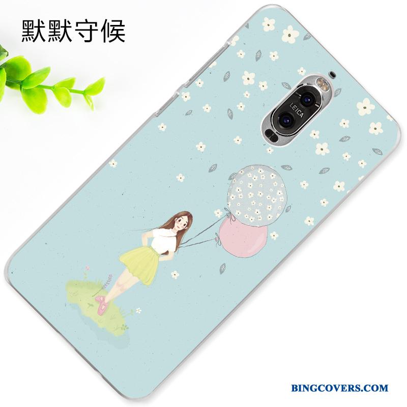 Huawei Mate 9 Pro Af Personlighed Telefon Etui Anti-fald Cover Kreativ Beskyttelse Lilla