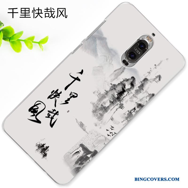 Huawei Mate 9 Pro Af Personlighed Telefon Etui Anti-fald Cover Kreativ Beskyttelse Lilla