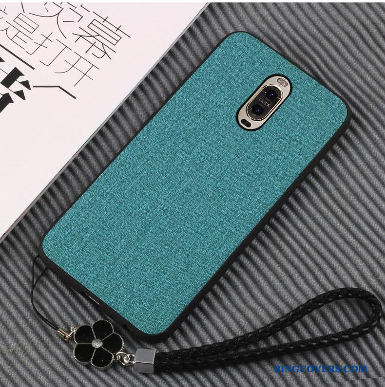 Huawei Mate 9 Pro Beskyttelse Grøn Mobiltelefon Silikone Cover Etui Læder