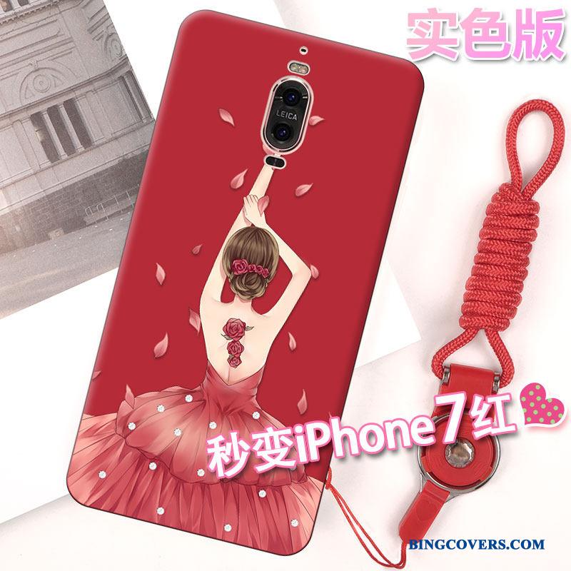 Huawei Mate 9 Pro Cover Anti-fald Kreativ Trend Telefon Etui Sort Beskyttelse