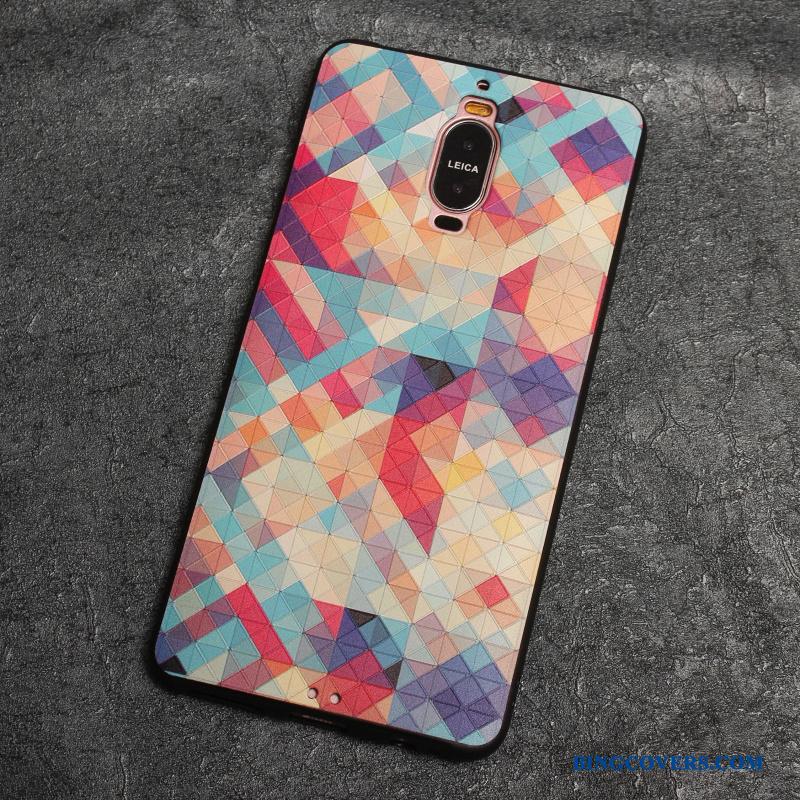 Huawei Mate 9 Pro Cover Farve Blød Silikone Etui Lædertaske Mobiltelefon